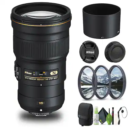 Nikon AF-S NIKKOR 300mm 1:4E PF ED VR
Nikon
30m ∞ 7
VR