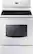 Front. Samsung - 5.9 Cu. Ft. Self-Cleaning Freestanding Electric Convection Range - White.