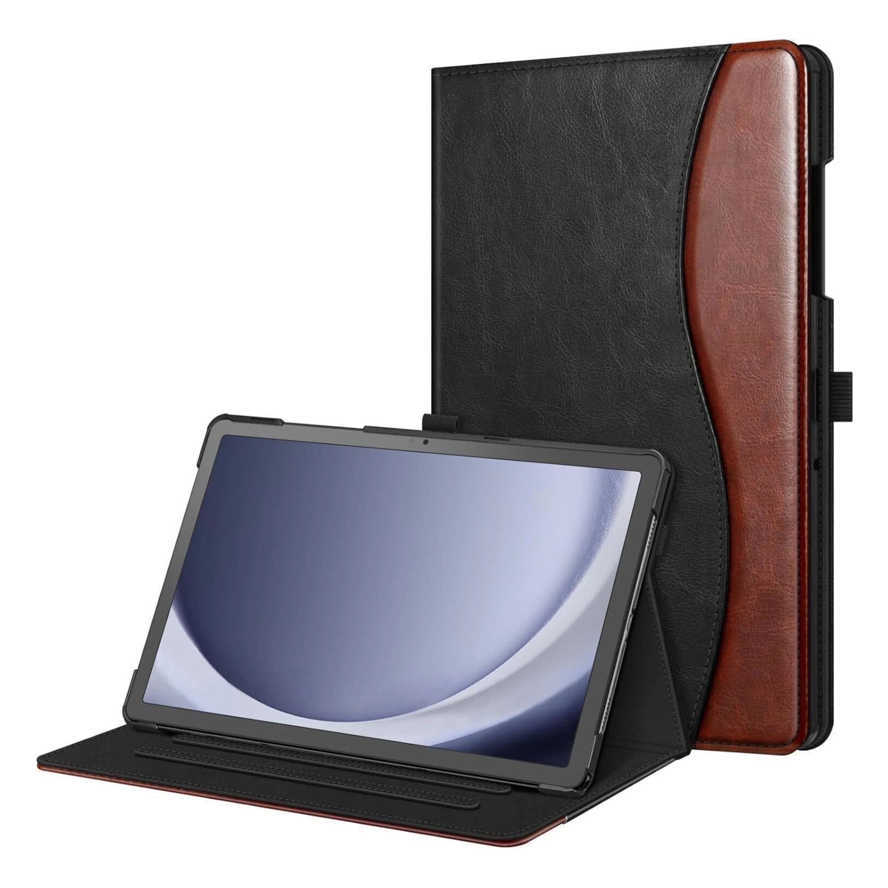 Kitcheniva - Multi-Angle Smart Stand Case For Samsung Galaxy Tab A11+ Plus 11 Inch 2025 Dual Color - Black Brown price history on PriceWatchPro