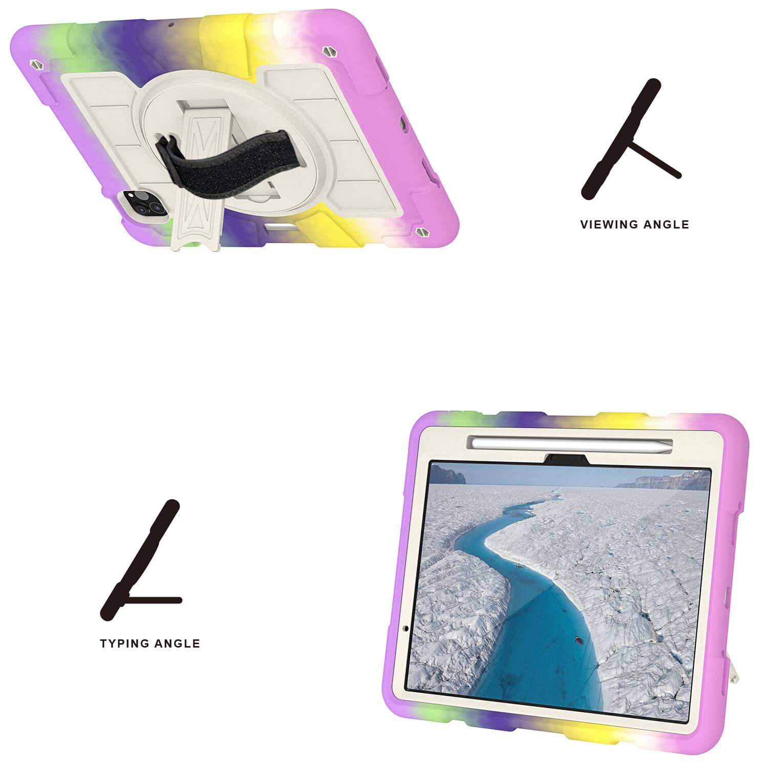 VIEWING ANGLE

TYPING ANGLE