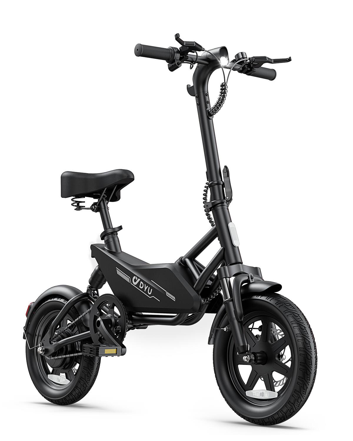 "DYU - 14"" Folding Electric Bike with 36V 280.8WH Battery,15.5MPH - Black" price history on PriceWatchPro