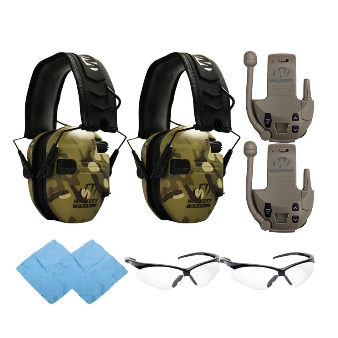 Walkers - Razor Slim Electronic Muff (Camo Tan) and Walkie Talkie (2-Pack) Bundle - Not Available price history on PriceWatchPro