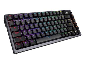 ASUS ROG Azoth 75 Wireless DIY Keyboard OLED, Hot Swap PBT Keycaps ASUS ROG Azoth 75 Wireless DIY Keyboard OLED, Hot Swap PBT Keycaps