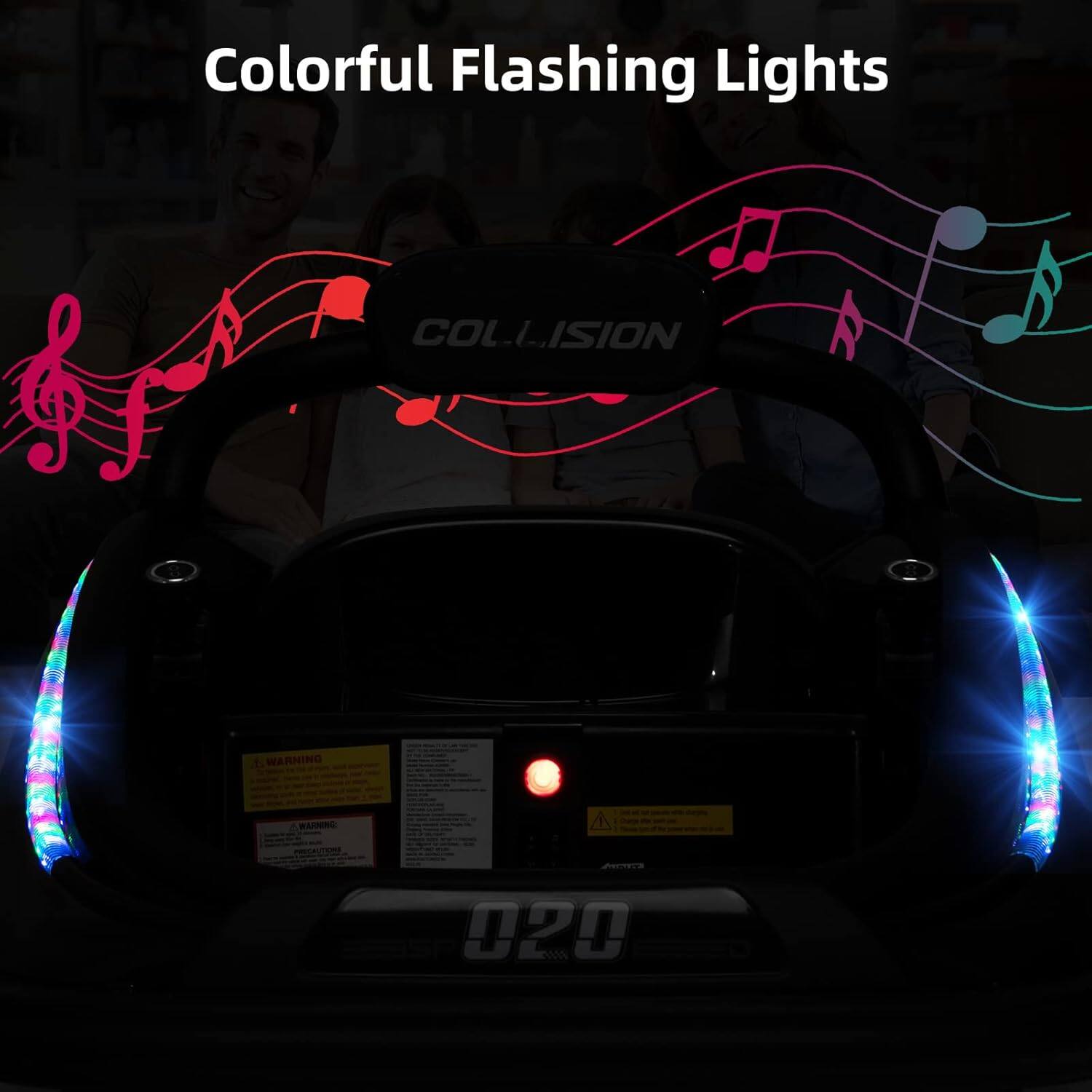 Colorful Flashing Lights

COLLISION

020