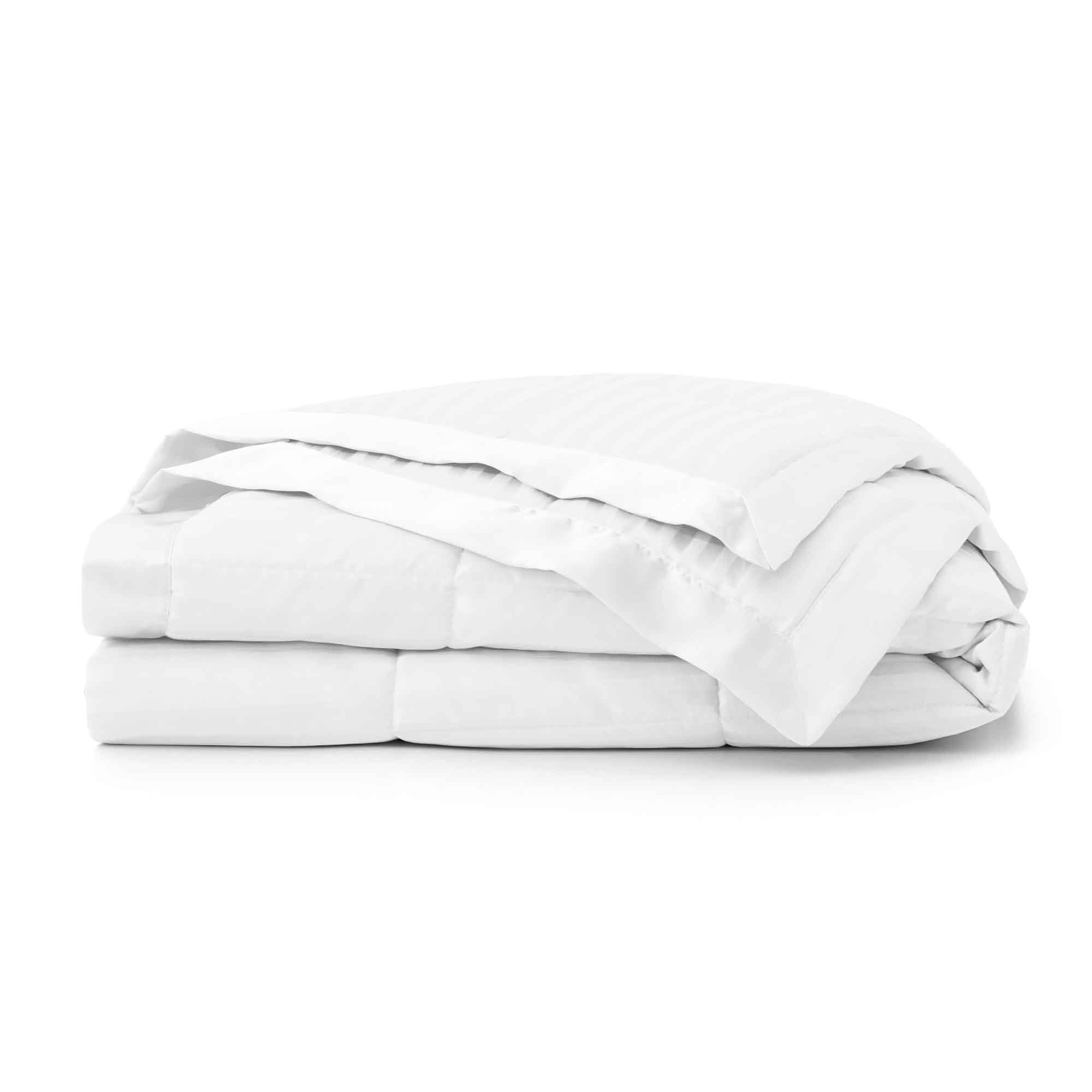 Back. Nest - Peace Nest Hotel Quality Luxury All Season Jacquard Soft Bed Blanket with Satin Trim Cozy and Warm - White.