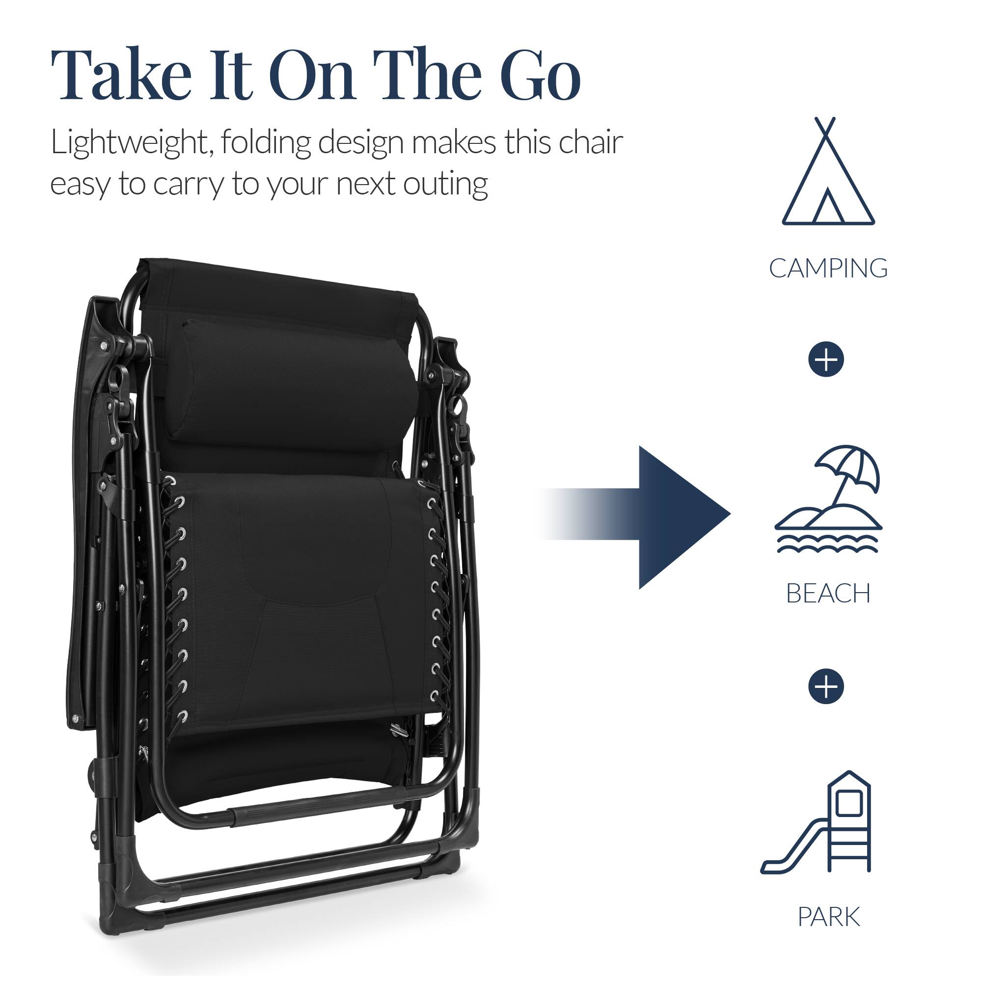 Take It On The Go

Lightweight, folding design makes this chair easy to carry to your next outing

CAMPING + BEACH + PARK