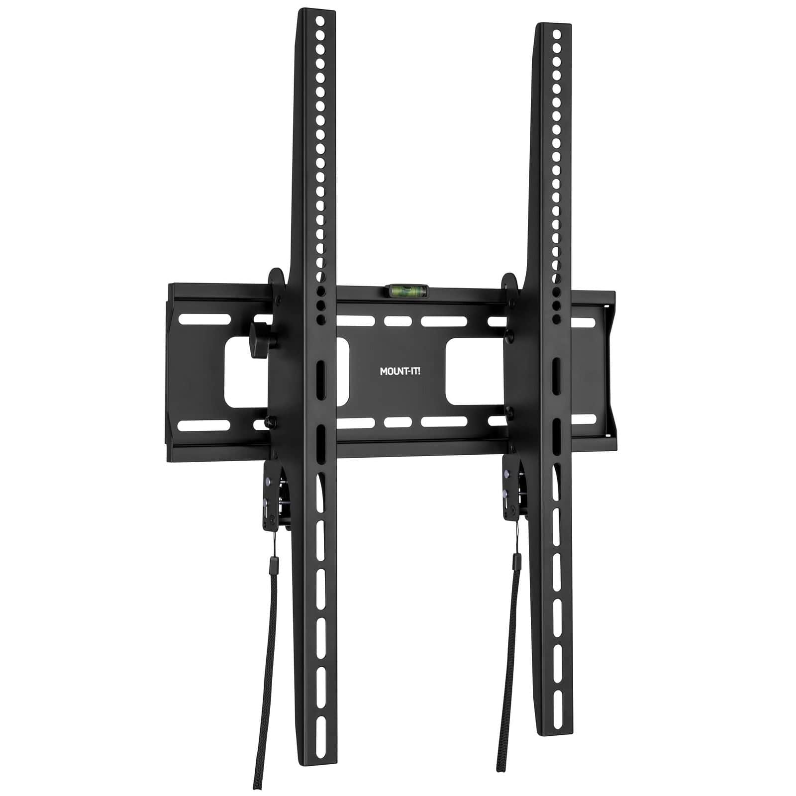 Alt View 4. Mount-It! - Portrait TV Wall Mount – Vertical Display Bracket for 37"–75" TVs, Tilt, Anti-Theft Design - Black.