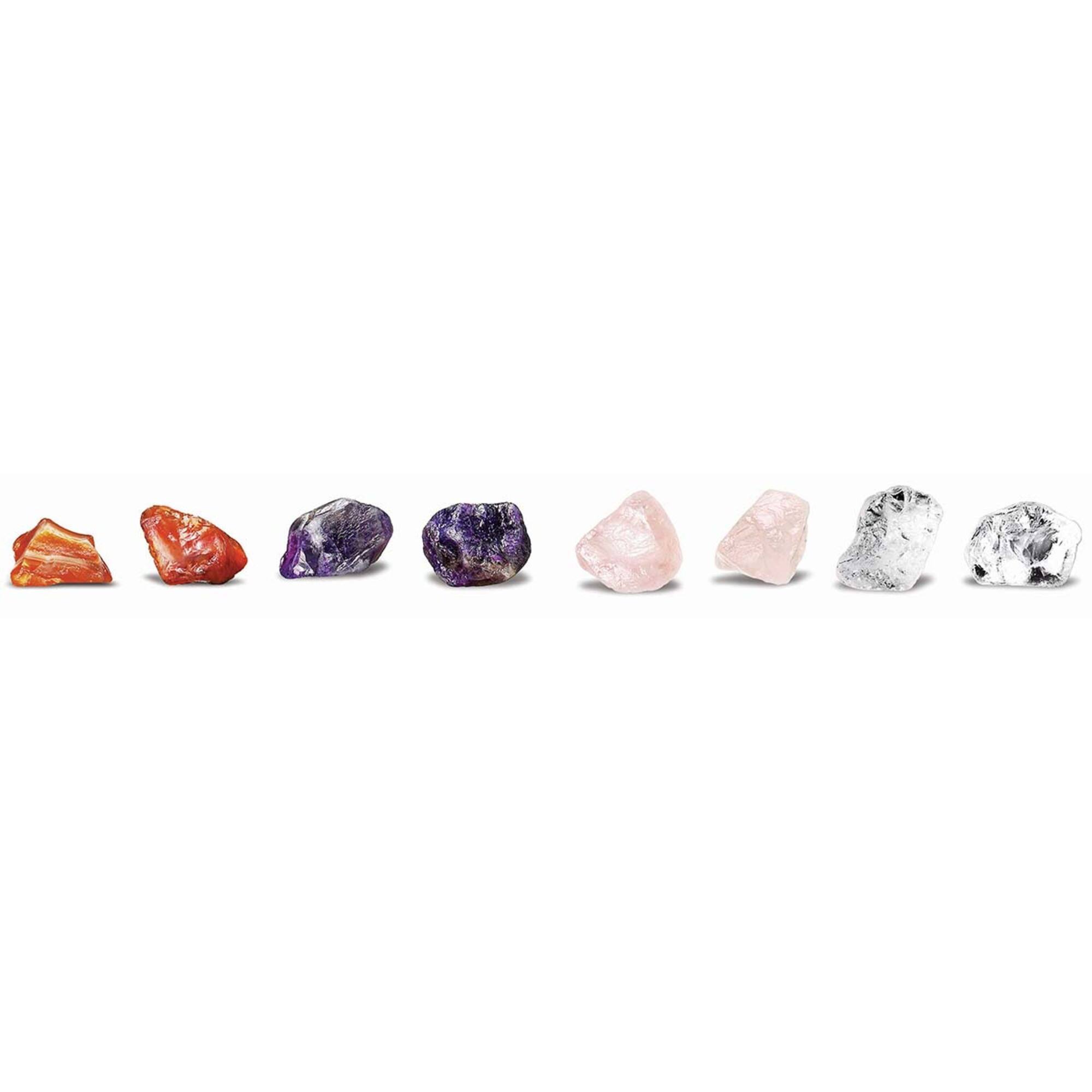 Alt View 5. 4M - Crystal Mining - Plaster Block Excavation Kit, Dig and Discover Real Crystals - Multicolor.