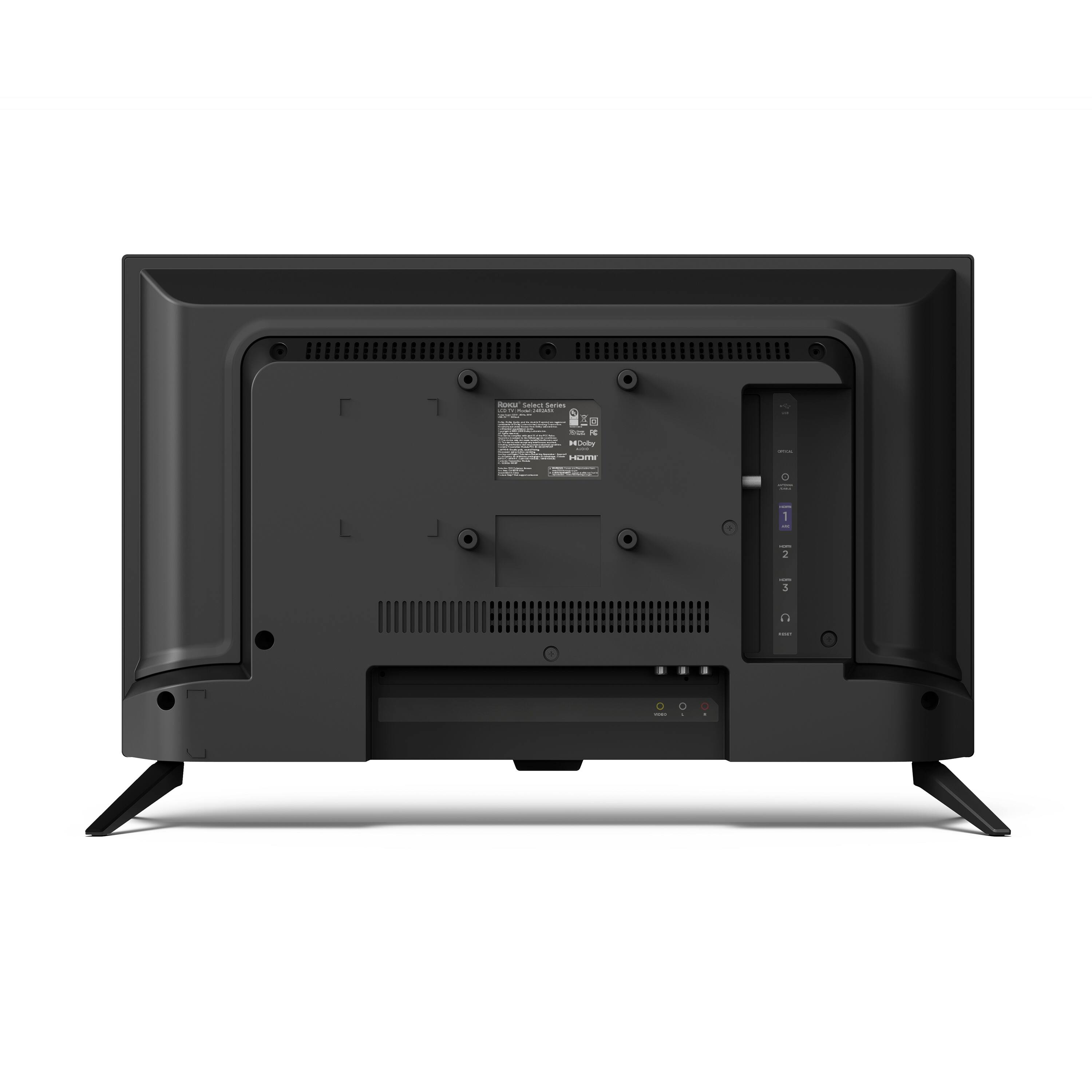 Alt View 2. Roku - 24" Class Select Series HD Smart RokuTV - Black.