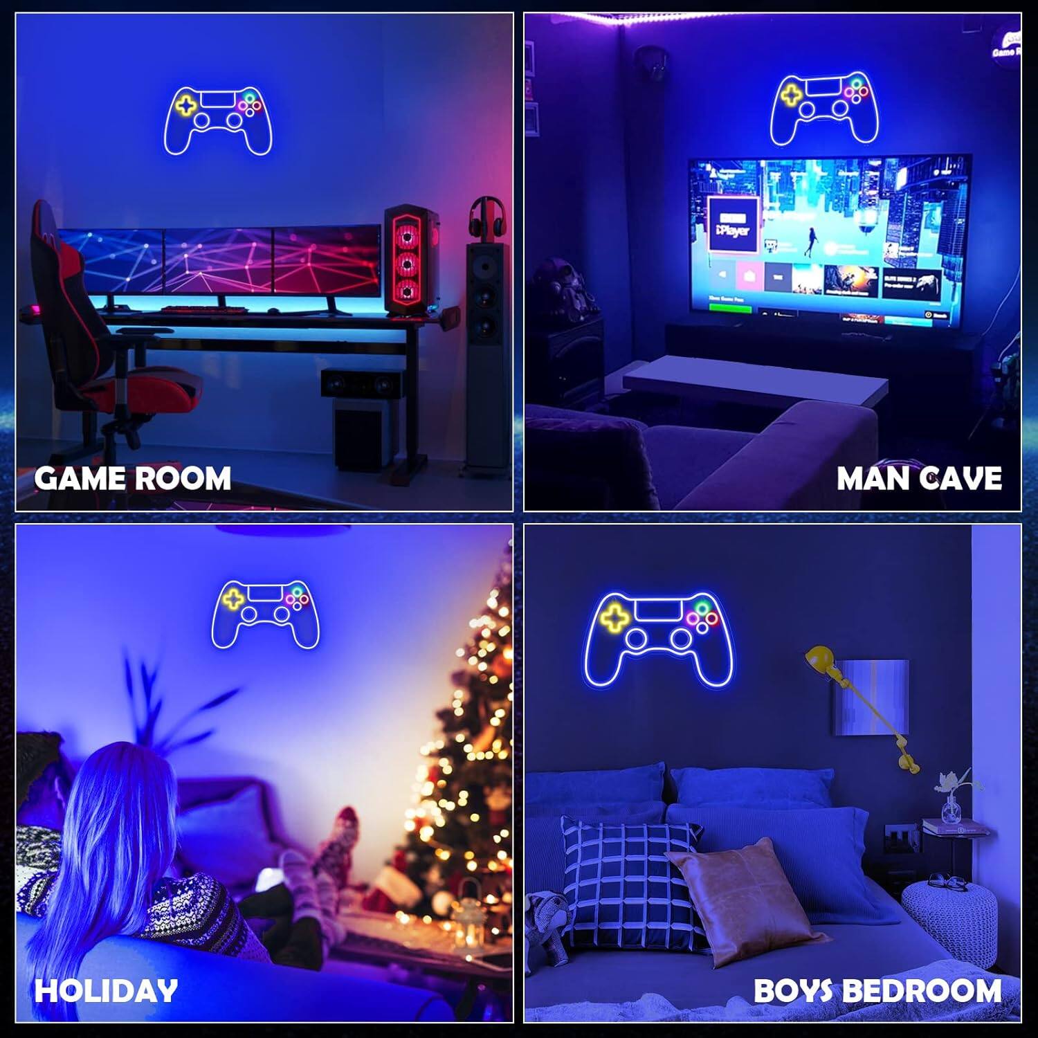 - GAME ROOM
- MAN CAVE
- HOLIDAY
- BOYS BEDROOM