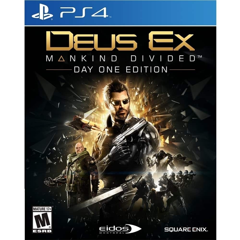 Front. Square Enix - Deus Ex: Mankind Divided - Day One Edition.