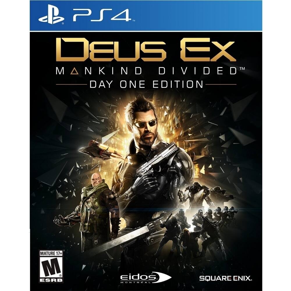 Deus Ex Mankind Divided Day 1 Edition - PlayStation 4