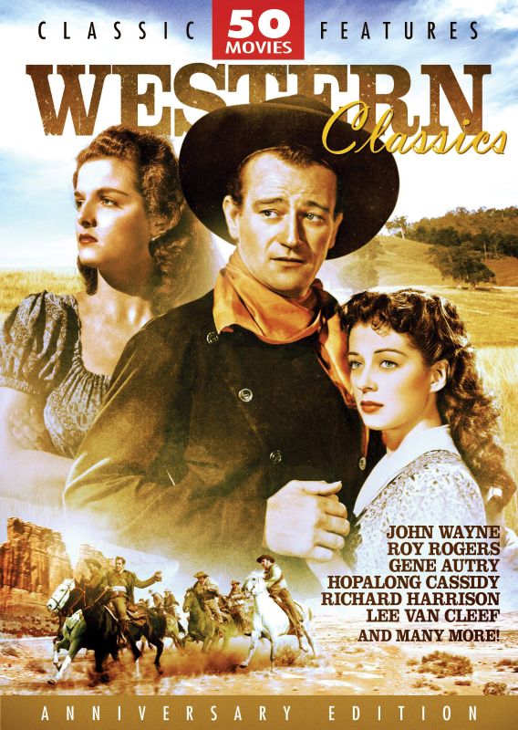 Best Buy: Western Classics: 50 Movie Pack [12 Discs] [DVD]