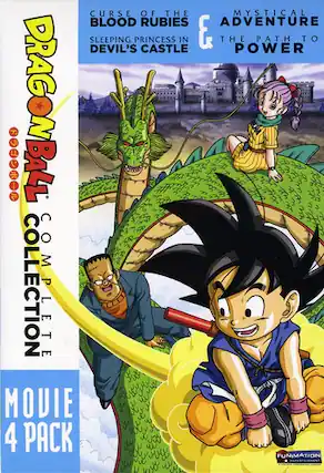 Front. Dragon Ball: 4 Movie Pack - DVD.