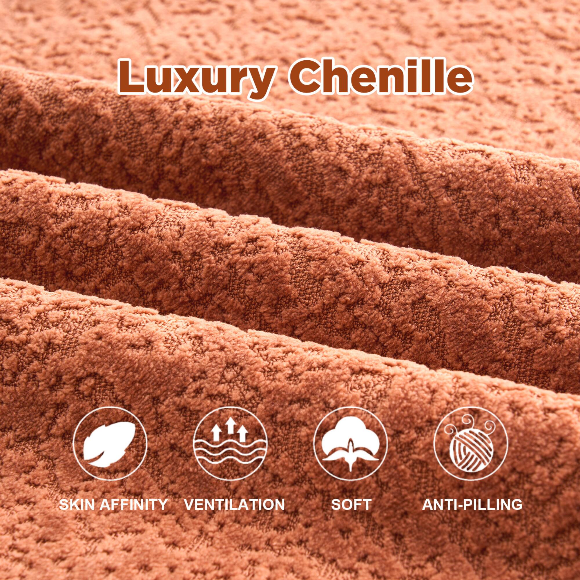 Luxury Chenille

- SKIN AFFINITY
- VENTILATION
- SOFT
- ANTI-PILLING