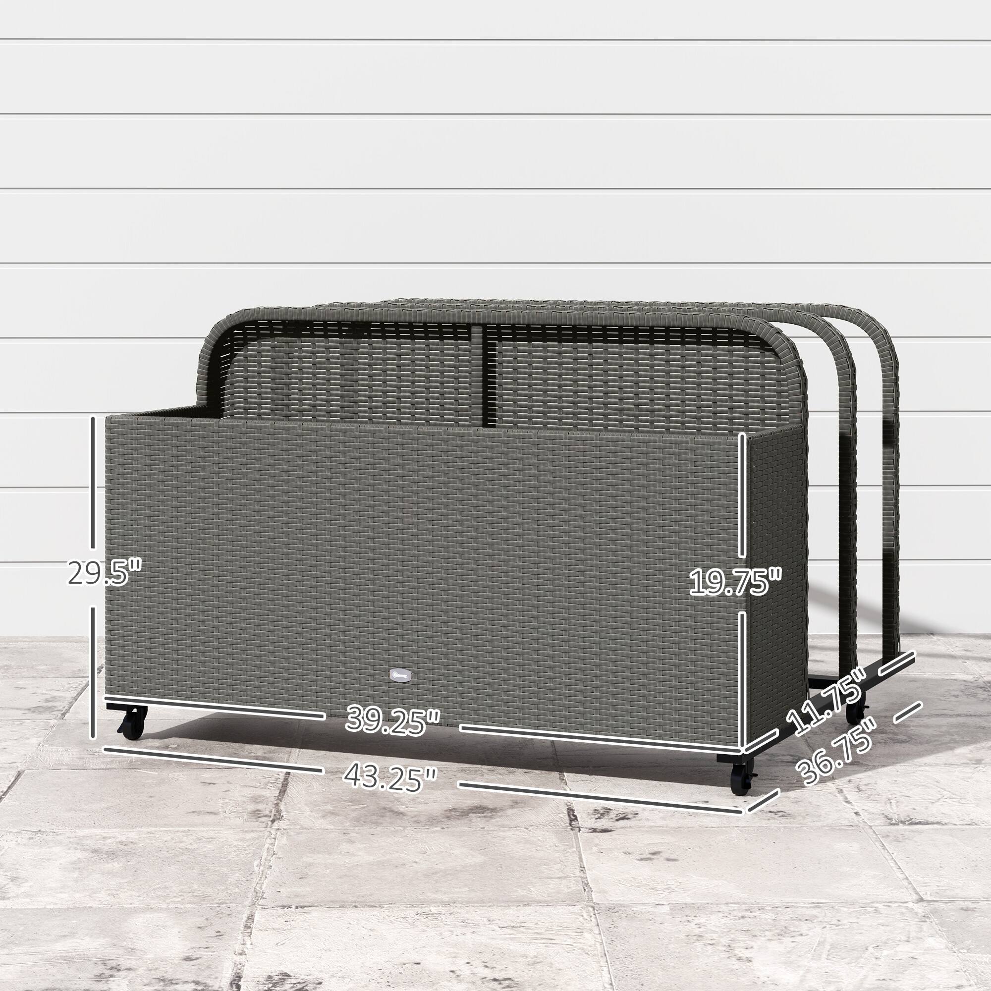 29.5", 19.75", 39.25", 43.25", 11.75", 36.75"