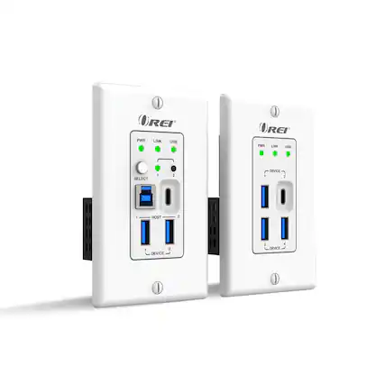 REI PWR LINK USB REI PAR LINK USB SELECT 1 1 DEVICE : - HOST 2 1 2 DEVICE 1 DEVICE -