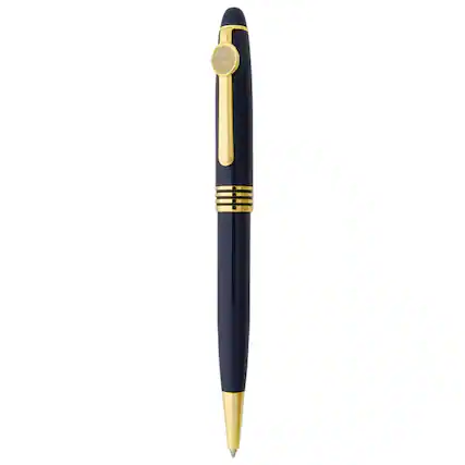 Front. Jardine - Navy Wyoming Cowboys-Ballpoint Pen - Navy.