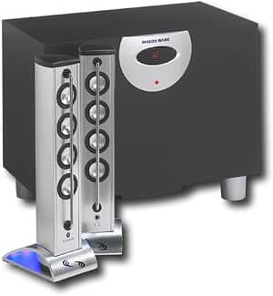Angle Standard. MasonWare - 2.1 Illuminated Speaker System (3-Piece).