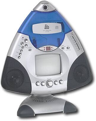 Angle Standard. Singing Machine - CD+G Karaoke with 5.5" TV Receiver.