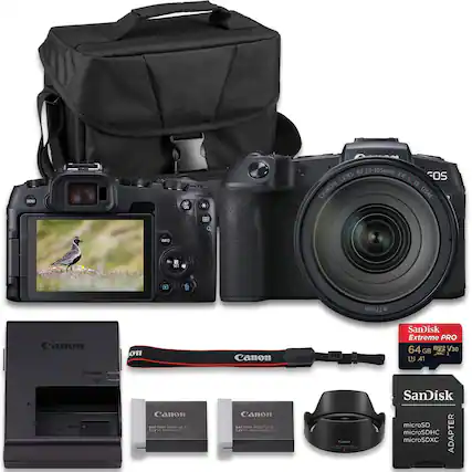 Canon RF24-105mm F4 L Lens IS USM
Canon SanDisk Extreme PRO 64GB V30
Canon ECIEOT CETA LE 411 29
Canon ATiEO PASK LP 111
SanDisk microSD microSDHC ADAPTER microSDXC