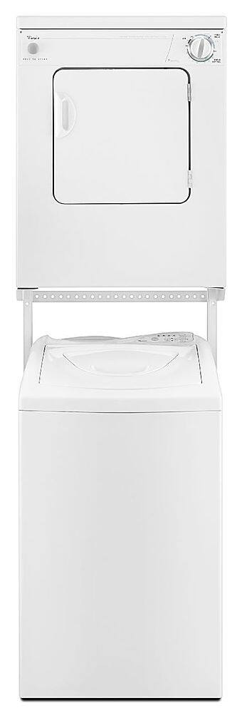 Alt View 18. Whirlpool - 3.4 Cu. Ft. Stackable Electric Dryer with Flexible Installation - White.