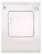 Whirlpool - 3.4 Cu. Ft. 3-Cycle Electric Dryer - White-Front_Standard