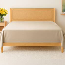 CGK Linens - Premium Flat Sheet Ultra Soft & Breathable - Cozy & Wrinkle Resistant Top Sheet - Full - Cream