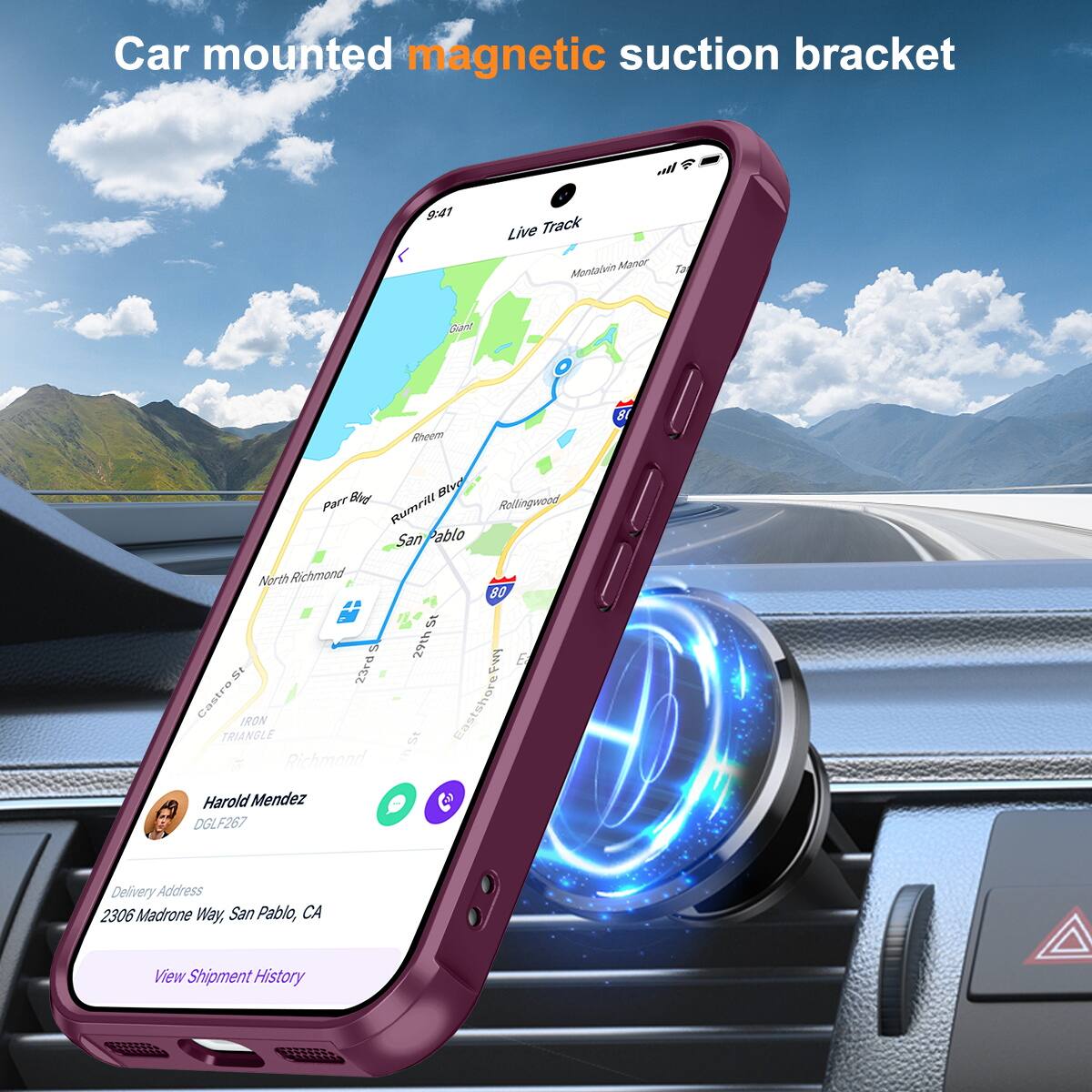Car mounted magnetic suction bracket

Live Track

Manoe Mfontane Ta Gant Rheem 81 Bd Blve Part Rumrill San Pablo Relingwood North Richmond 80 St of 291h 19 E 3 23r6 Castr Eastshorer IRON TRIANGLE St Richmond E Harold Mendez DGLF267

Delivery Address: 2306 Madrone Way, San Pablo, CA

View Shipment History