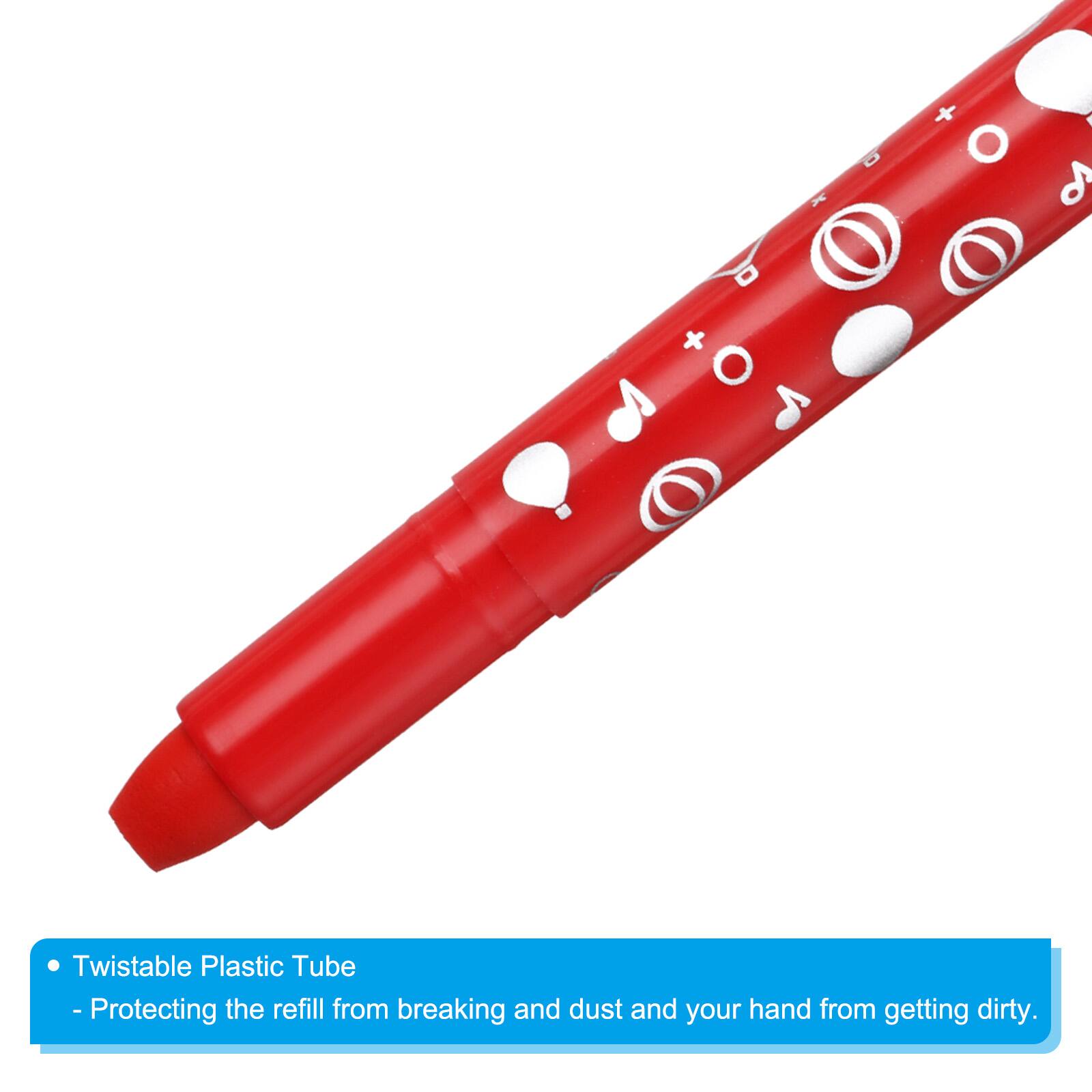 Twistable Plastic Tube  
- Protecting the refill from breaking and dust and your hand from getting dirty.