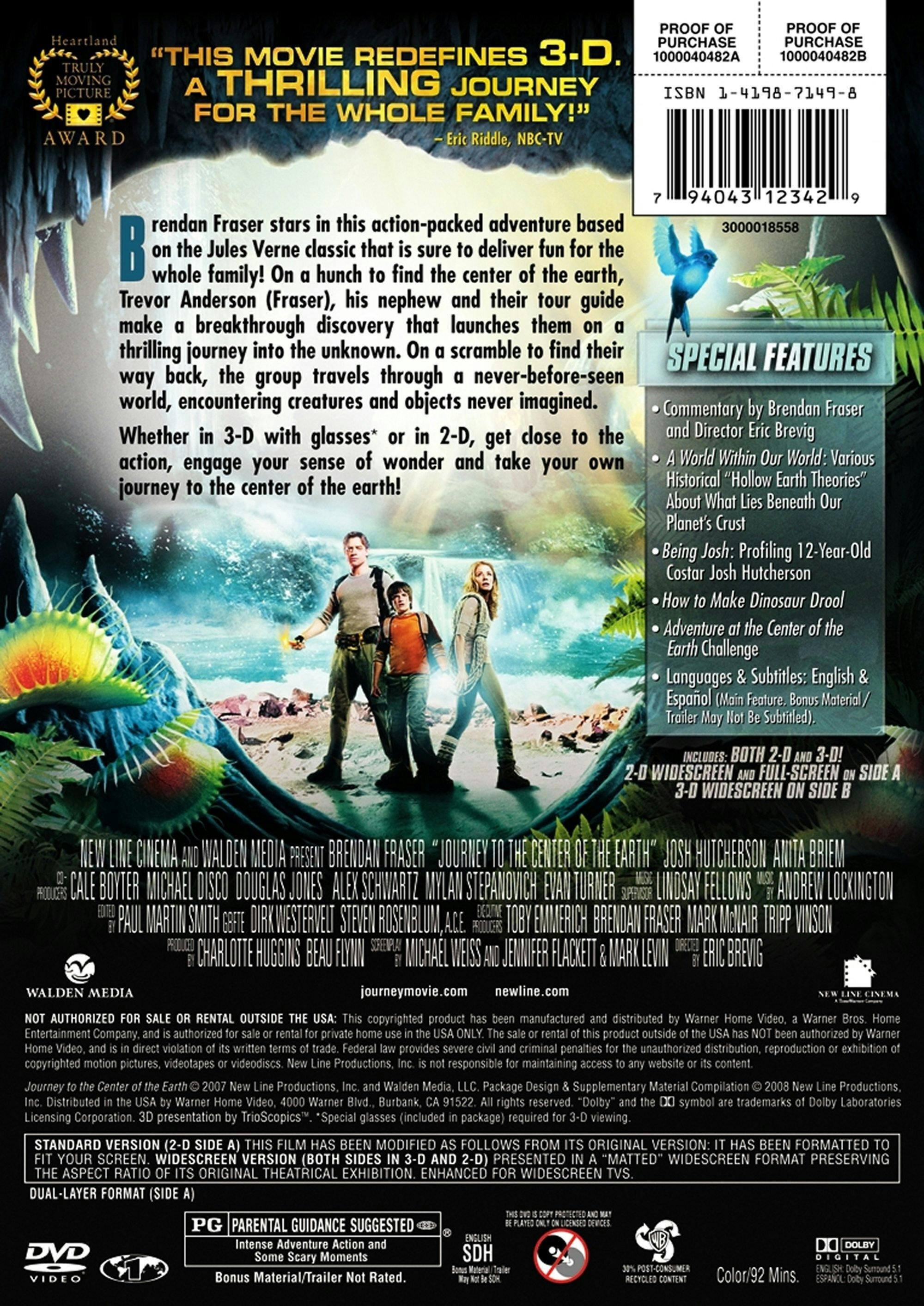 Angle. Journey to the Center of the Earth [DVD].