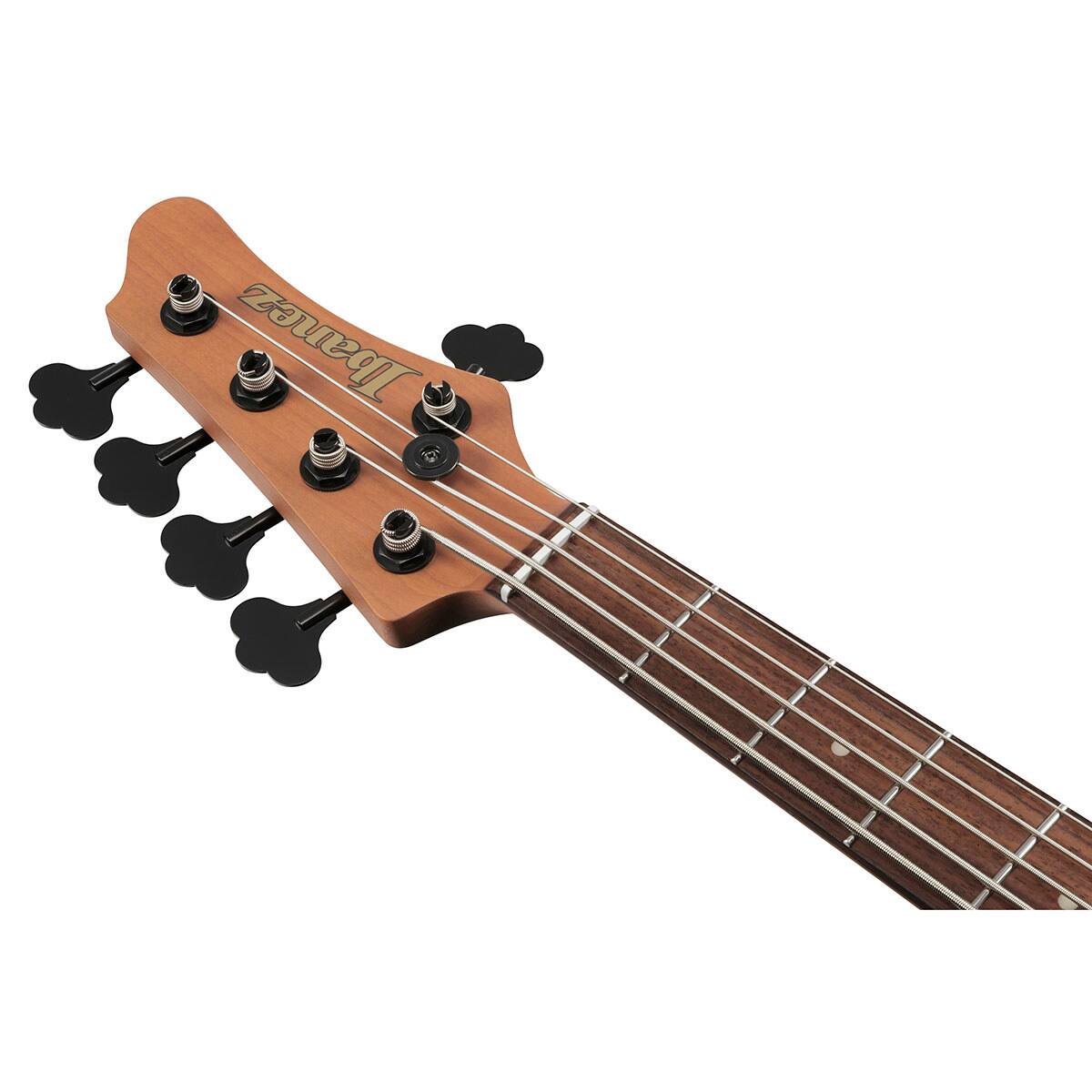Alt View 7. Ibanez - Ibanez MDM Mode Series MDM1005 5-String Electric Bass Guitar, Midnight Arctic Ocean Matte.