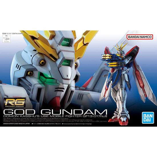 A SOTSU-SUNNG  
BANDAI NAMCO  
CanO RC EXCITSMENT EMBOGIED GOD GUNDAM DOMON KASSHU'S USE MOBILE FIGHTER GF13-017NJII BANCAI SPINTS 2022 MADE IN JAPAN BAN DAI