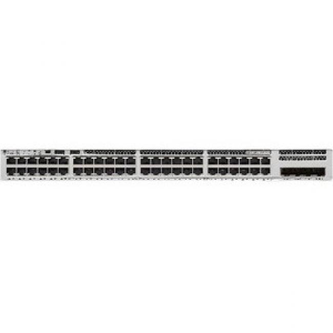 Front. Cisco Consumer Products - Cisco Catalyst 9200 C9200L-48P-4X Layer 3 Switch - 48 Ports - Manageable - Gigabit Ethernet, 10 Gigabit Ethernet - Unknown.