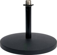 Front. Samson - MD5 Desktop Microphone Stand - Black.