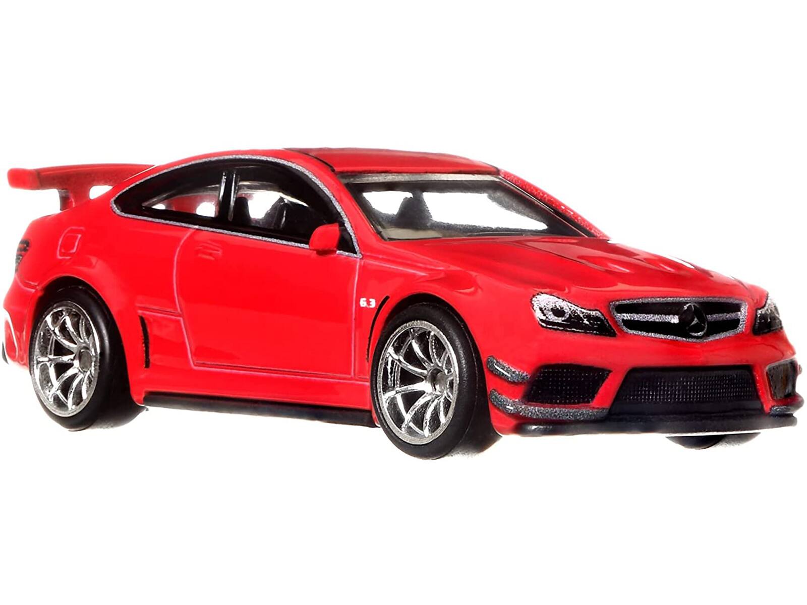 Alt View 2. Hot Wheels - 2012 Mercedes Benz C63 AMG Coupe Black Series Red "Deutschland Design" Series Diecast Model Car by Hot Wheels.