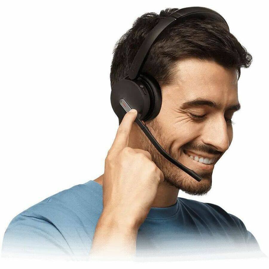 Alt View 2. Yealink - Yealink BH70 Mono With Stand Teams USB-C/A - Microsoft Teams Certification - Mono - Wireless - Bluetooth - 164 ft - 20 - Blue.