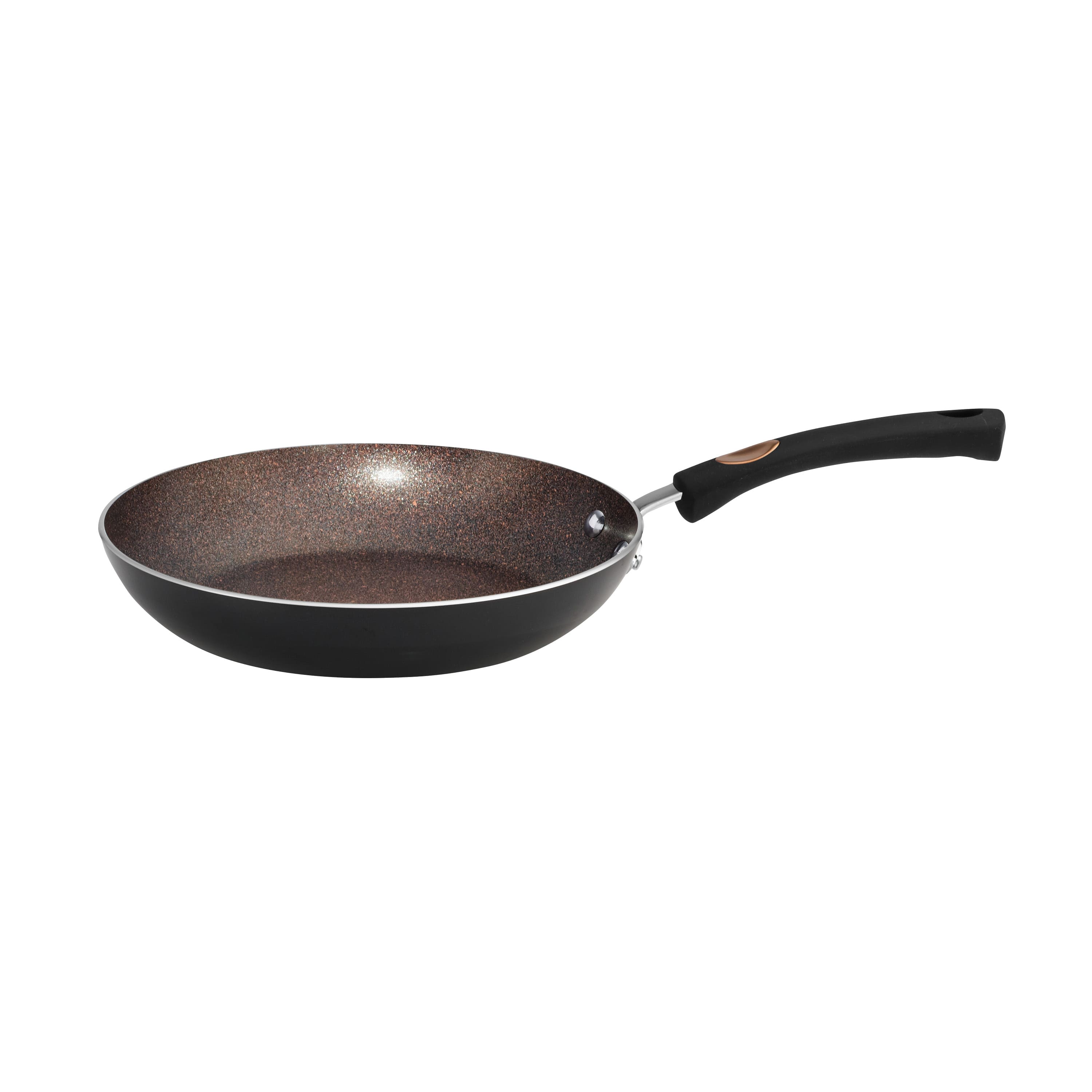 Angle. Tramontina - Pots & Pans 10" Round Saute Pan - Black.
