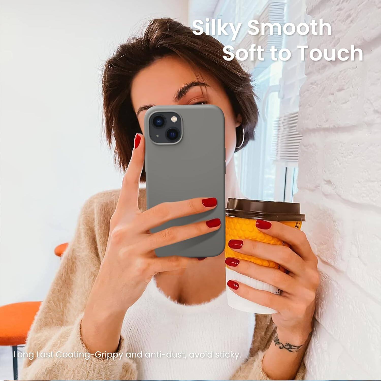 Silky Smooth Soft to Touch

Long Last Coating-Grippy and anti-dust, avoid sticky.