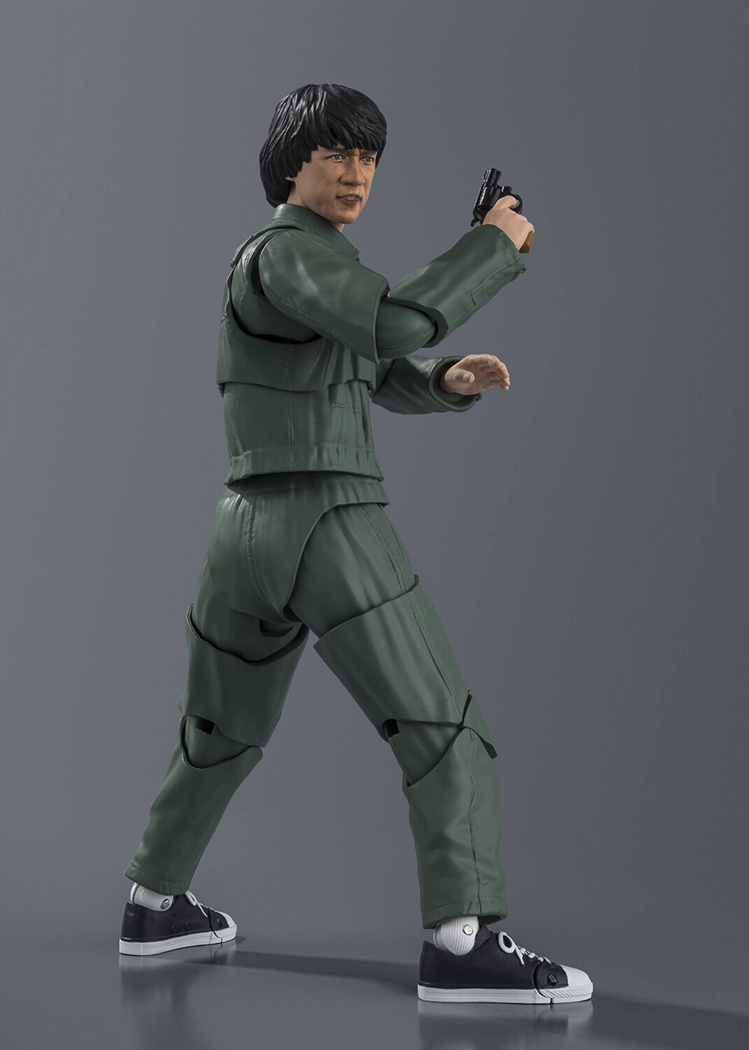 Alt View 3. Bandai - Tamashii Nations - Police Story - S.H.Figuarts - Officer Chan Ka Kui Action Figure   - Collectibles - Multicolor.