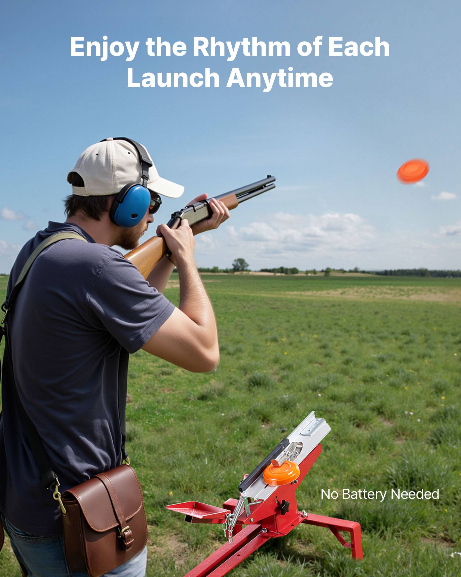 Enjoy the Rhythm of Each Launch Anytime

No Battery Needed