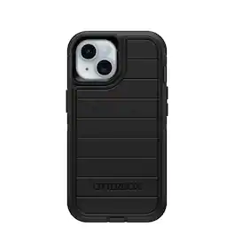 OtterBox - Defender Series Pro Hard Shell for iPhone 15, iPhone 13, iPhone 14 - Black
