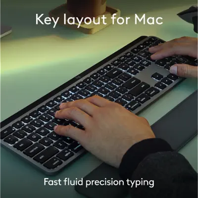 Logitech MX Keys S for Mac Advanced Full size Wireless Scissor Logitech MX Keys S for Mac Advanced Full size Wireless Scissor