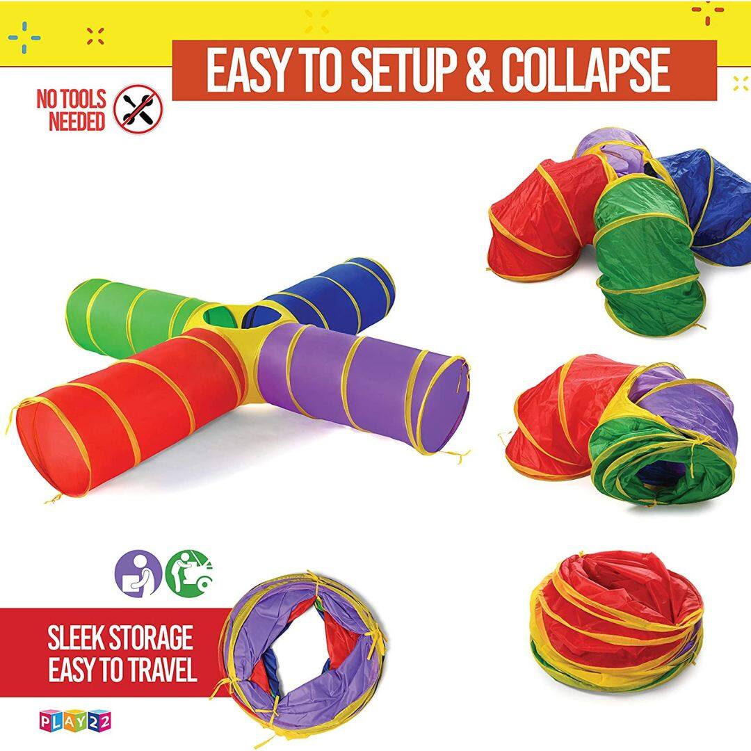 EASY TO SETUP & COLLAPSE

NO TOOLS NEEDED

SLEEK STORAGE EASY TO TRAVEL

PLAY22