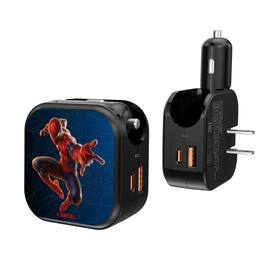 Keyscaper - Marvel MechLine 2 in 1 USB A/C Charger - Spider-Man