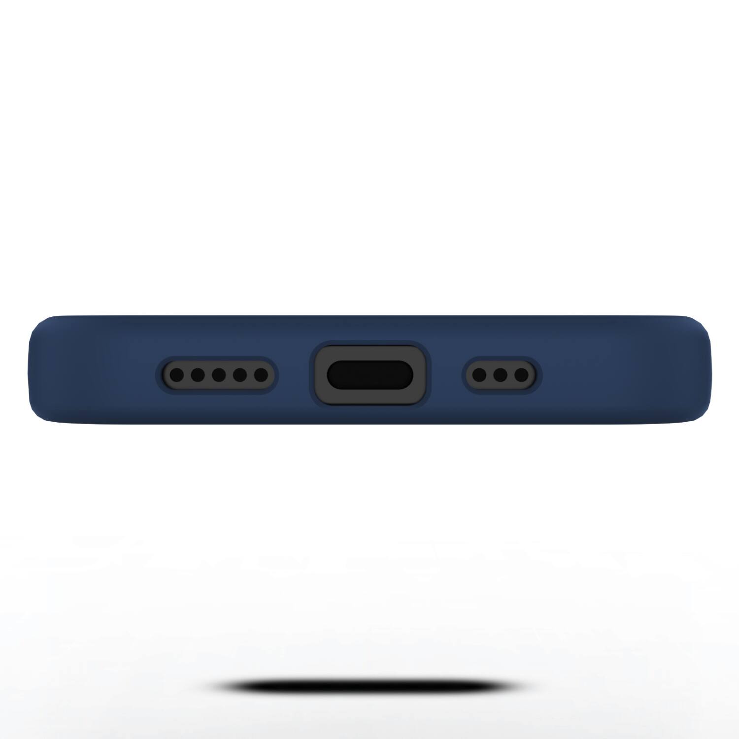 Back. BASELINE - baseline Essence Series Silicone MagSafe Case for Apple iPhone 17e / 16e - Blue.