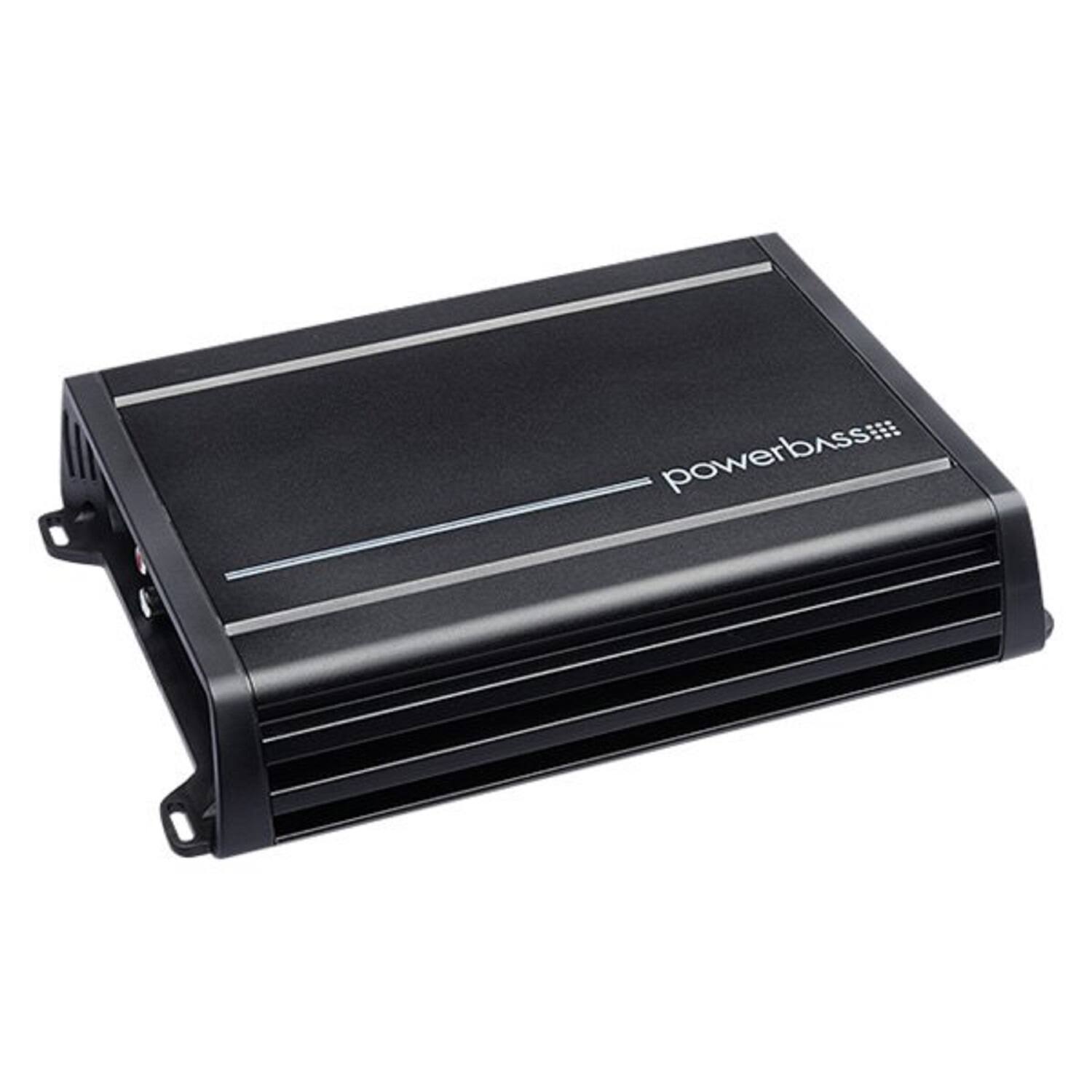 Front. Powerbass - ACS Series 500W 1-Ch. Class-D Compact Amplifier - black.