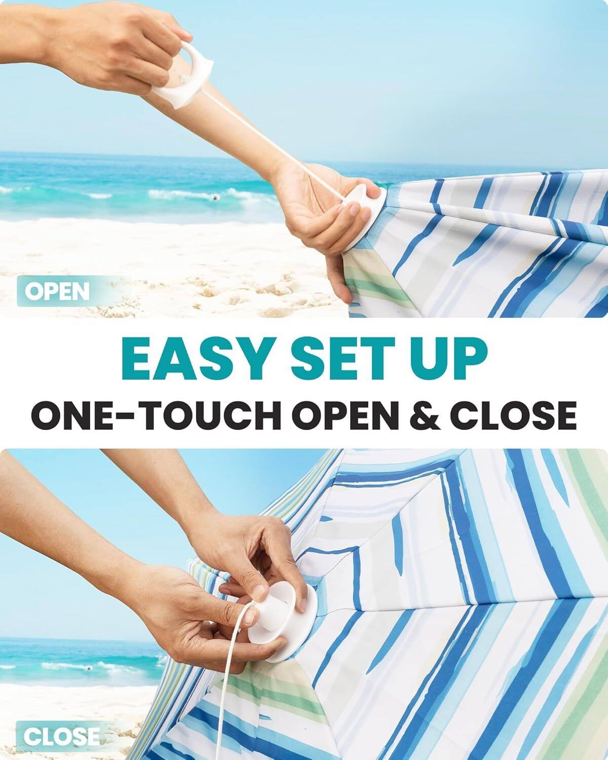 EASY SET UP  
ONE-TOUCH OPEN & CLOSE