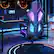 Alt View 6. Bestier - RGB Gaming Chair with LED Lights Ergonomic Cushion & Breathable Mesh Back Computer Chair - Black.