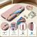 IT'S S E 2 I FT IAN Sc - : F 1 1DA LUS GENS Metal zipper Storage function Makeup mirror Magnetic Closure